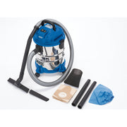 Draper Wet and Dry Vacuum Cleaner with Stainless Steel Tank, 20L, 1250W 20515 Draper - Dynamic Drive