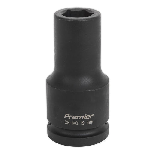 Sealey Impact Socket 19mm Deep 3/4"Sq Drive IS3419D Sealey - Dynamic Drive