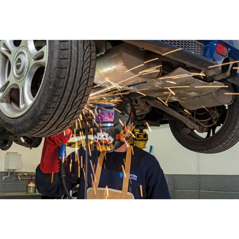 Draper Auto-Darkening Welding Helmet, Playing Cards 02515 Draper - Dynamic Drive