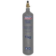 Sealey Gas Refill Carbon Dioxide 1000g CO2/1KG/REFIL Sealey - Dynamic Drive