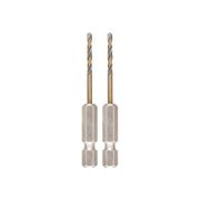 Dewalt Power Tools BLACK&GOLD Hex HSS-G Drill Bits (2) 2.5mm DeWALT Power Tools - Dynamic Drive