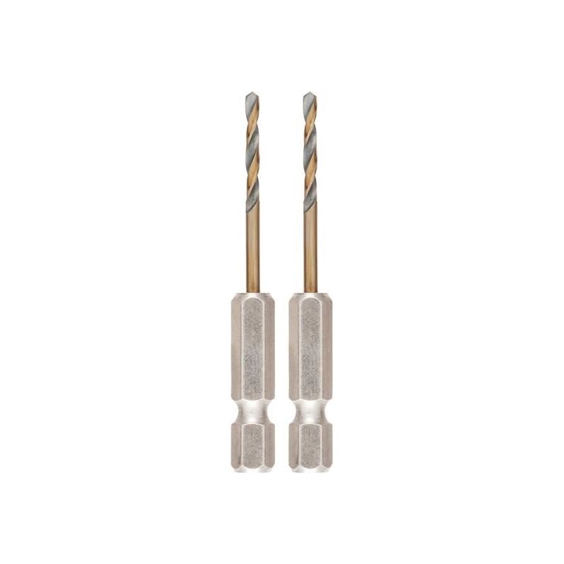 Dewalt Power Tools BLACK&GOLD Hex HSS-G Drill Bits (2) 2.5mm DeWALT Power Tools - Dynamic Drive