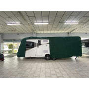 Caravan cover max (medium , 420 - 510 cm) green 4343G8 Quest - Dynamic Drive