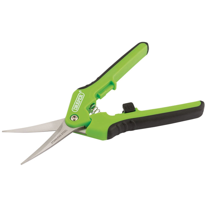 Draper Precision Curved Pruning Secateurs, 165mm 73729 Draper - Dynamic Drive