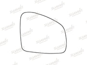 Summit Stick-On Standard Mirror Glass fits Renault Twingo 14 on RHS Summit - Dynamic Drive