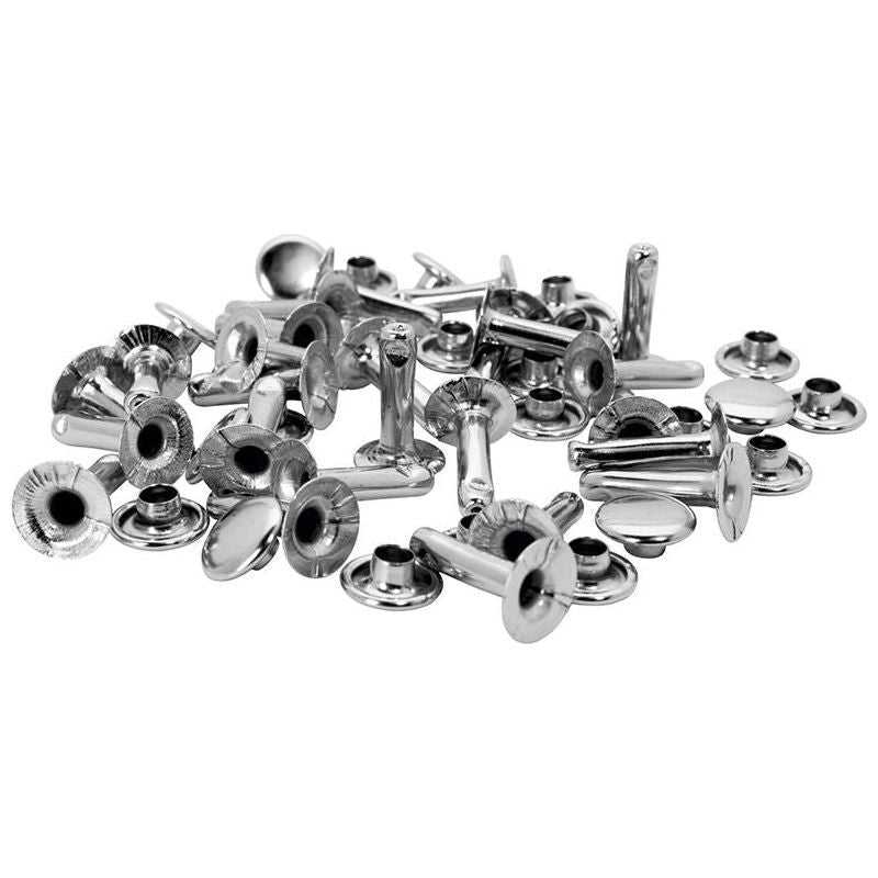 Rapid Tubular Rivets 9 x 3 x 13mm Cap 3 x 10mm (Pack 25) Rapid - Dynamic Drive