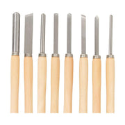Silverline Wood Turning Chisel Set 8pce 360mm Silverline - Dynamic Drive