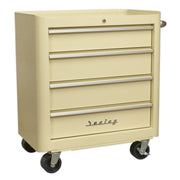 Sealey Retro Style Topchest Mid-Box & Rollcab Combination 10 Drawer Cream Sealey - Dynamic Drive