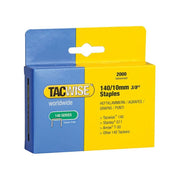 Tacwise 140 Heavy-Duty Staples 10mm (Type T50 G) (Pack 2000) Tacwise - Dynamic Drive