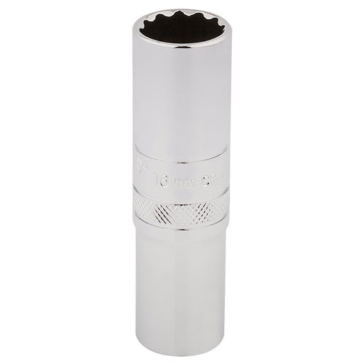 Draper HI-TORQ 12 Point Deep Socket, 1/2" Sq. Dr., 16mm 33734 Draper - Dynamic Drive