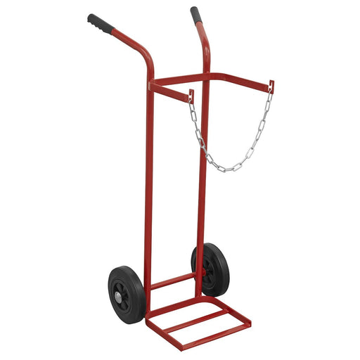 Sealey Welding Bottle Trolley 1 Bottle ST28S Sealey - Dynamic Drive
