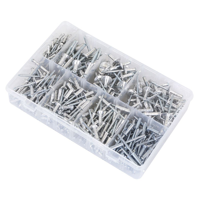 Sealey Aluminium Rivet Assortment 335pc AB079AR Sealey - Dynamic Drive