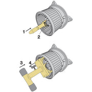 Laser Blower Motor Tool - for Volvo, JLR 6959 Laser - Dynamic Drive