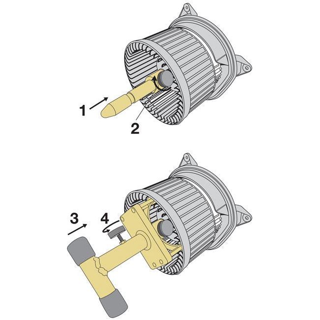 Laser Blower Motor Tool - for Volvo, JLR 6959 Laser - Dynamic Drive