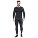 Mens Rough and Tough Thermal Long Sleeve BLACK shirt (mixed Sizes) 3129 UK Camping And Leisure - Dynamic Drive