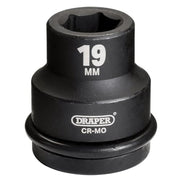 Draper HI-TORQ 6 Point Impact Socket, 3/4" Sq. Dr., 19mm 28660 Draper - Dynamic Drive