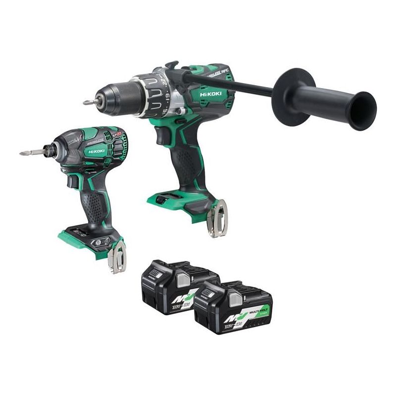 Hikoki KC18DPLJAZ Twin Pack 18V 2 x Multi Volt Li-ion HiKOKI - Dynamic Drive