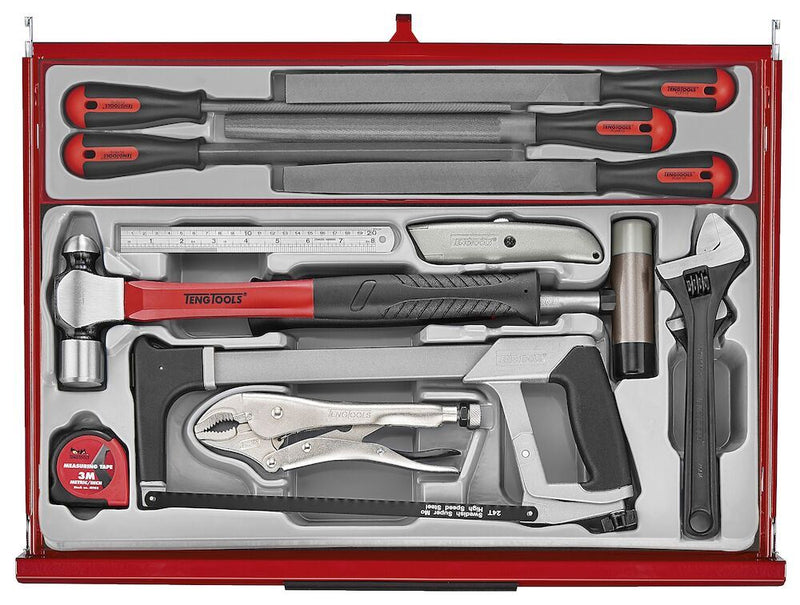 Teng Tools 26" PRO35™ roller cabinet tool kit 628 pieces red Town Tools - Dynamic Drive
