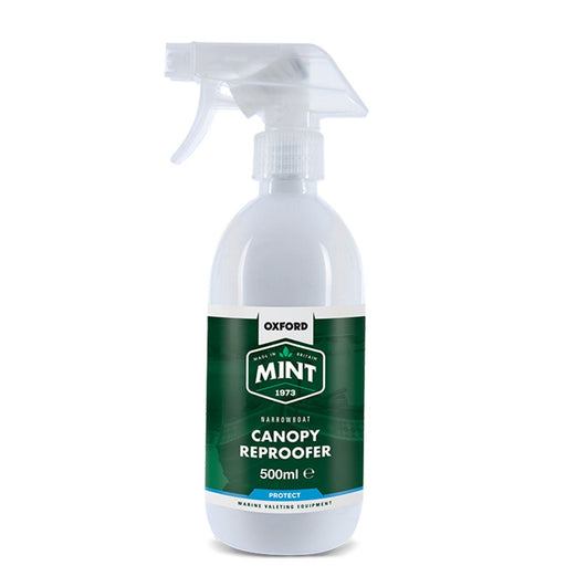 Waterproof Your Narrowboat Canopy with Oxford Mint Canopy Reproofer (500ml) Oxford - Dynamic Drive