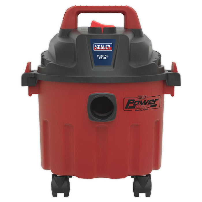 Sealey Vacuum Cleaner Wet & Dry 10ltr 1000W/230V PC102 Sealey - Dynamic Drive