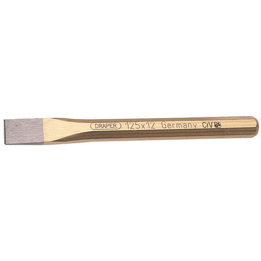 Draper Octagonal Flat Cold Chisel, 12 x 125mm 51546 Draper - Dynamic Drive