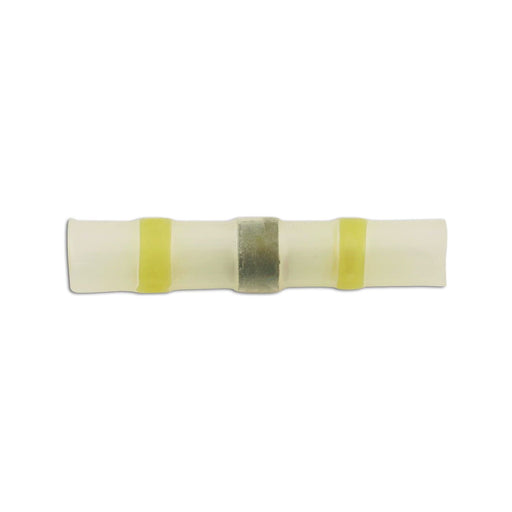 Connect Yellow Solder Type Heat Shrink Butt Connector 10pc 30696 Tool Connection - Dynamic Drive