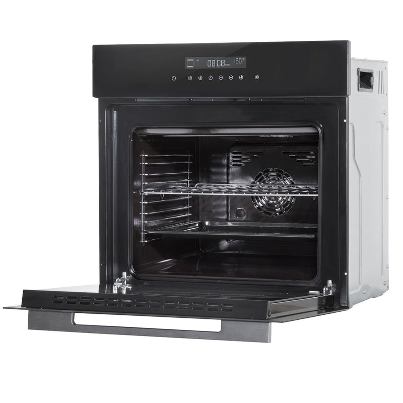 Baridi Integrated Fan-Assisted Electric Oven 60cm 72L Capacity - Black Baridi - Dynamic Drive