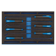 Draper Long Reach Hook and Pick Set in 1/4 Drawer EVA Insert Tray (6 Piece) Draper - Dynamic Drive