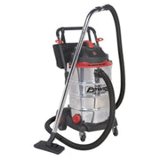 Sealey Vacuum Cleaner Wet & Dry 60L Stainless Drum 1600W/230V PC460 Sealey - Dynamic Drive