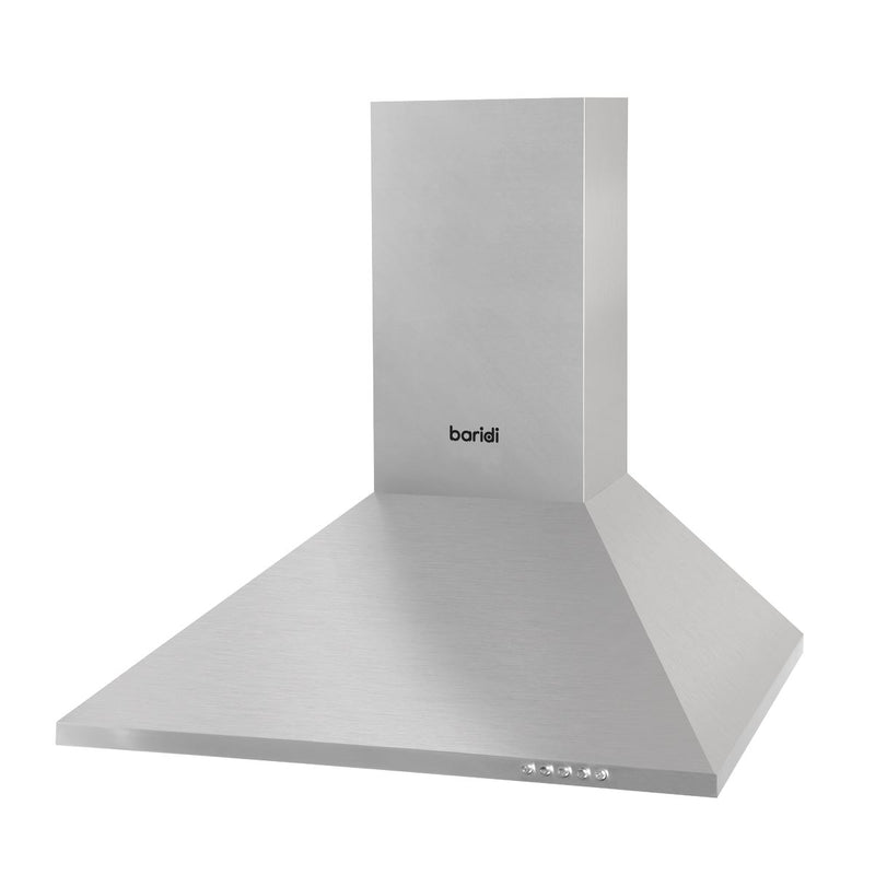 Baridi Cooker Hood with Carbon Filters 60cm - Stainless Steel DH126 Baridi - Dynamic Drive