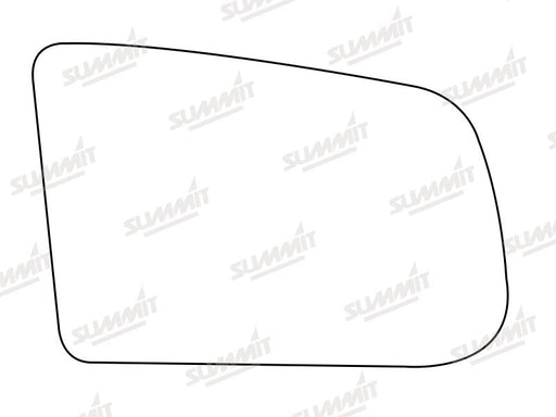 Summit Stick-On Standard Mirror Glass fits Mazda 121 RHS Summit - Dynamic Drive