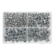 Sealey Nylon Locknut Assortment M6-M12 300pc AB032LN Sealey - Dynamic Drive