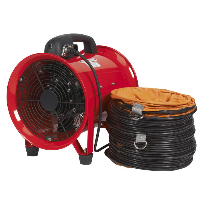 Sealey Portable Ventilator200mm with 5m Ducting VEN200 Sealey - Dynamic Drive