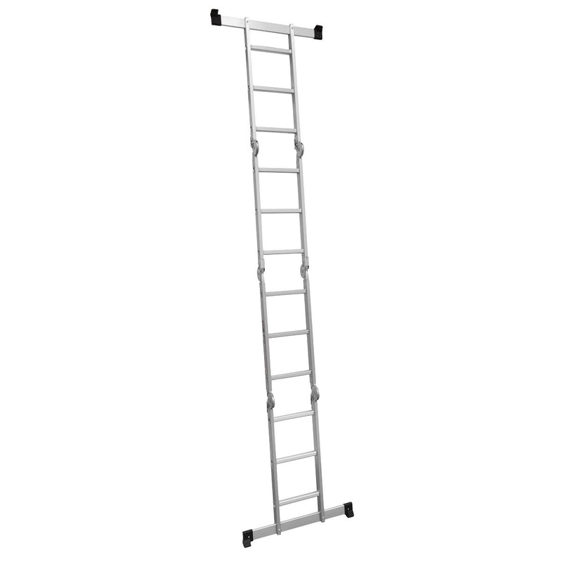 Sealey Folding Platform Ladder 4-Way Aluminium - BS EN 131 AFPL1 Sealey - Dynamic Drive