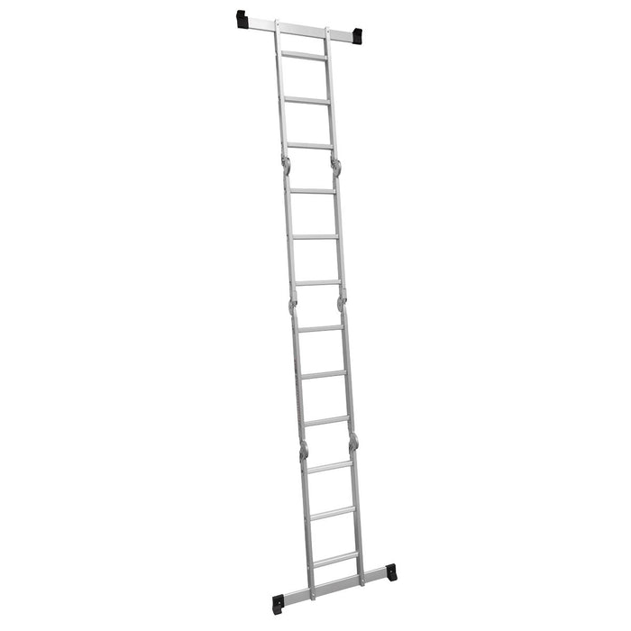Sealey Folding Platform Ladder 4-Way Aluminium - BS EN 131 AFPL1 Sealey - Dynamic Drive