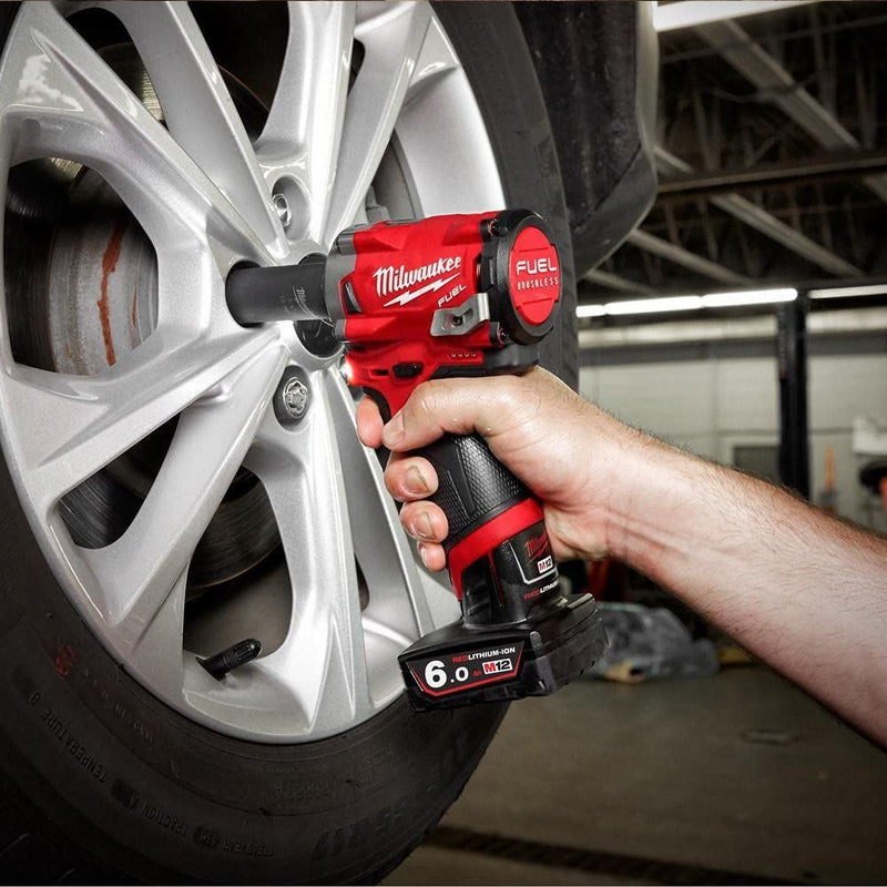 Milwaukee M12 Fuel 3/8 Impact Wrench (Kit) 4933464614 Milwaukee - Dynamic Drive