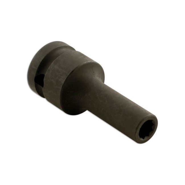 Laser Split Rim Impact Socket 1/2"D 8mm x 10pt 5132 Laser - Dynamic Drive