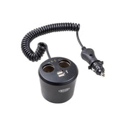 Ring RMS10 12V 120W In Car lighter Twin Can Multisocket Twin USB Sockets Single Ring Automotive - Dynamic Drive