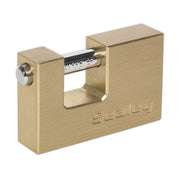 Sealey Brass Body Shutter Padlock 60mm Sealey - Dynamic Drive