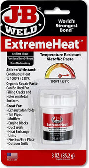 JB Weld ExtremeHeat Resistant Putty Filler Paste Steel Metal Car Engine Exhaust JB Weld - Dynamic Drive