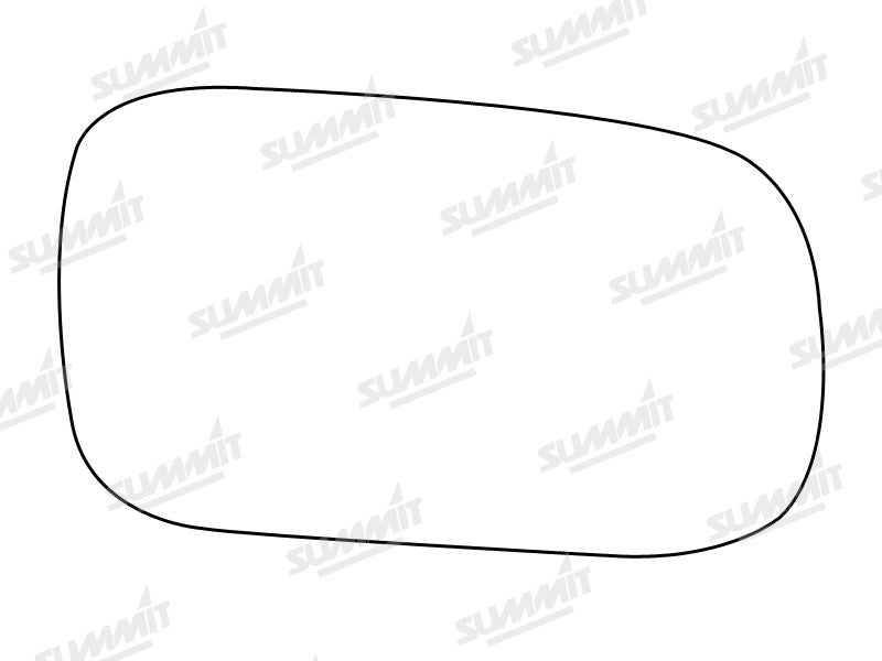 Summit Stick-On Standard Mirror Glass fits Subaru Legacy RHS Summit - Dynamic Drive
