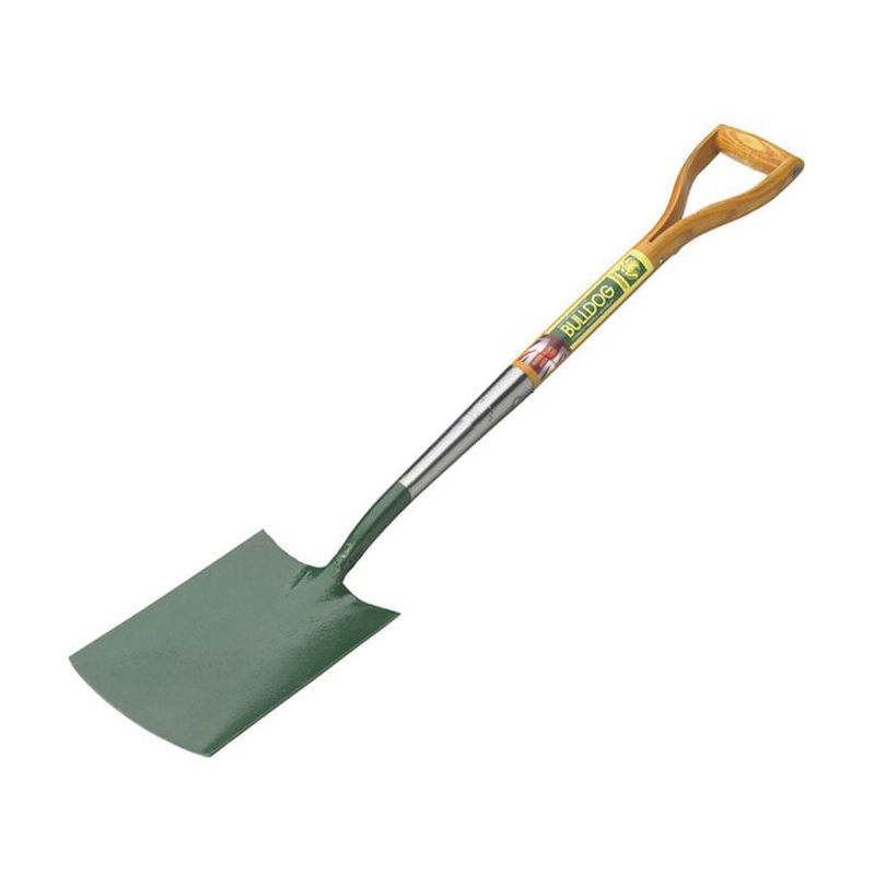 Bulldog Premier Wooden Handle Garden Spade Bulldog - Dynamic Drive