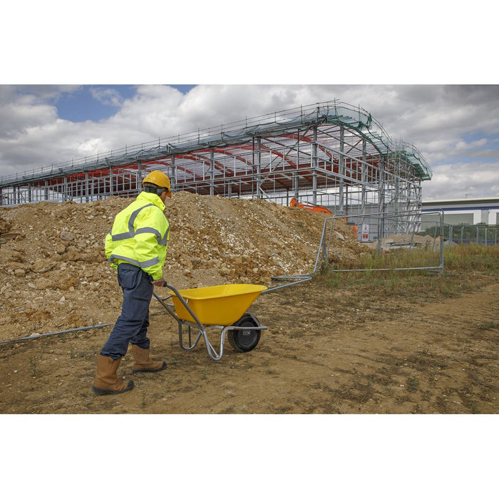 Sealey Wheelbarrow 100L Heavy Duty WBR01 Sealey - Dynamic Drive