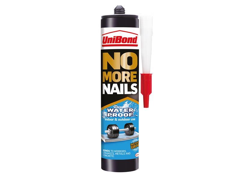 Unibond No More Nails Waterproof Grab Adhesive Cartridge 450g UniBond - Dynamic Drive