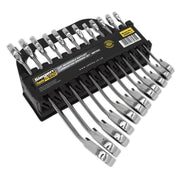 Seigen by Sealey Reversible Ratchet Combination Spanner Set 12pc Metric S0840 Seigen by Sealey  - Dynamic Drive