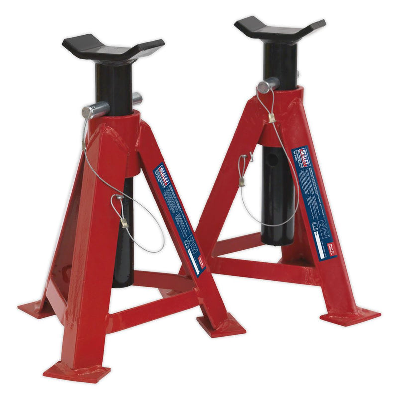 Sealey AXLe Stands (Pair) 5tonne Capacity per Stand AS5000 Sealey - Dynamic Drive