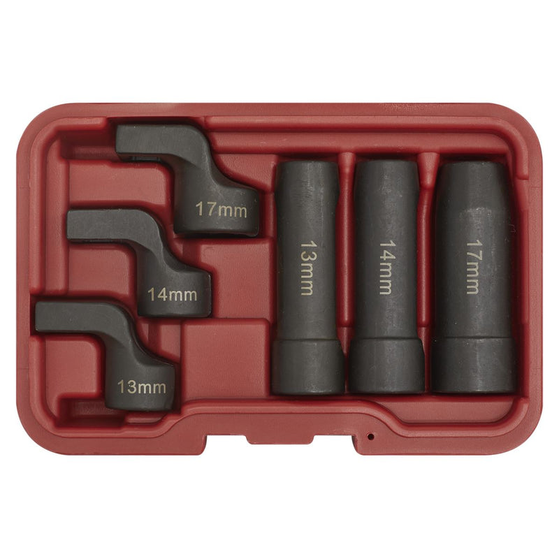 Sealey EGT Sensor Socket Set 6pc SX0321 Sealey - Dynamic Drive