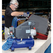 Draper Air Compressor, 8L, 0.75kW 24975 Draper - Dynamic Drive