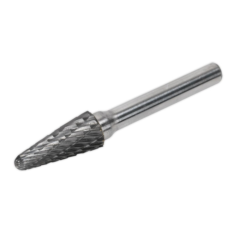 Sealey Tungsten Carbide Rotary Burr Conical Ball Nose 10mm SDB06 Sealey - Dynamic Drive