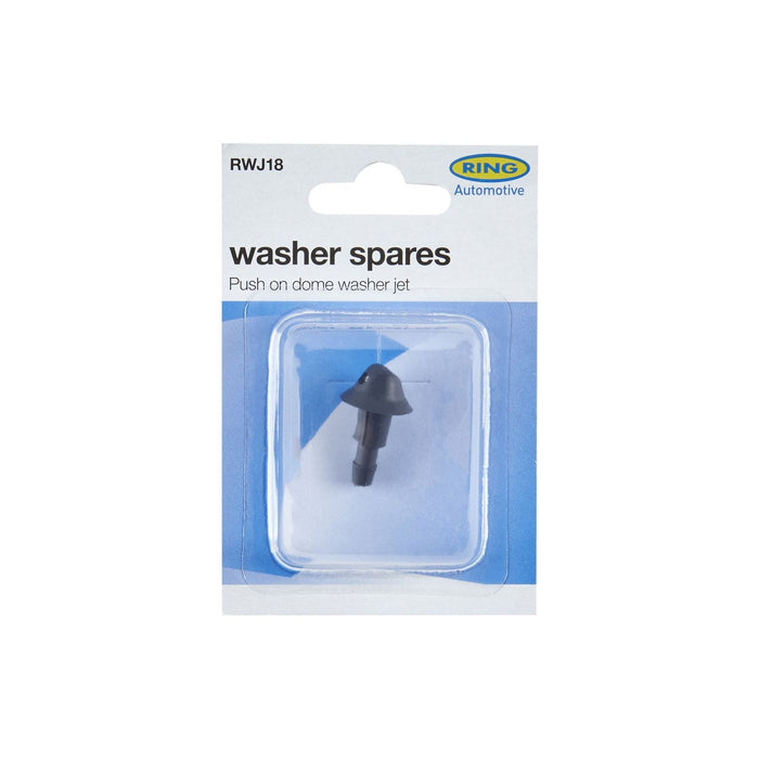 Ring Automotive RWJ18 Push On Dome Washer Jet Ring Automotive - Dynamic Drive